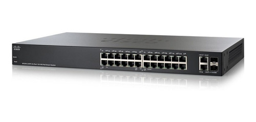 Switch Cisco Sf200-24p 24 Puertos 10/100, 2 Gigabit. Poe