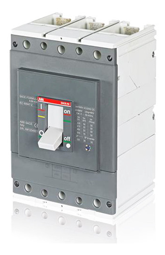 Interruptor Abb Formula Fijo 320a 3p Tmf 85ka A 240v