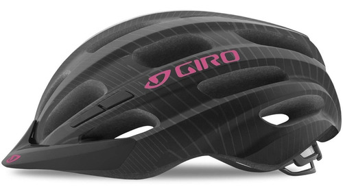 Casco de Ciclismo Giro Vasona Para Mujer con Visera Fos Negra Tallas 50 a 57