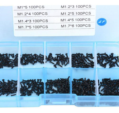 Parafuso Auto-roscante Pequeno, Fixador De Parafuso Preto, R