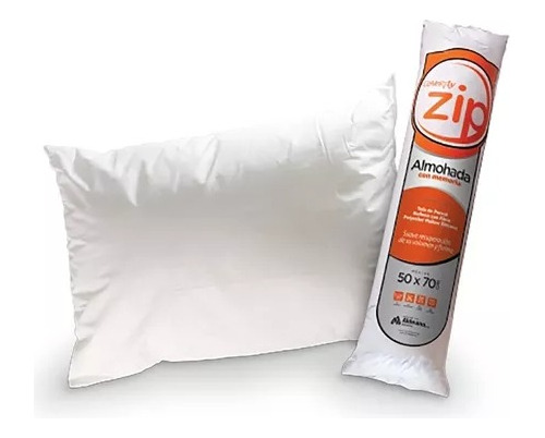 Almohada Ineligente Zip Vellón Siliconado - Percal 180h