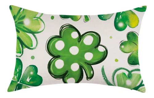 Onway Funda Almohada Lumbar Dia San Patricio 12 X 20  Diseño