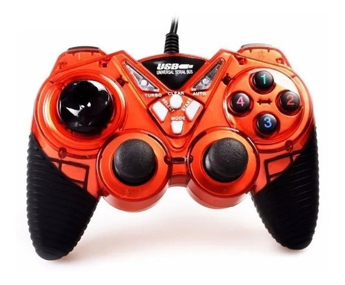 Joystick Pc Usb Computador Turbo Funciones