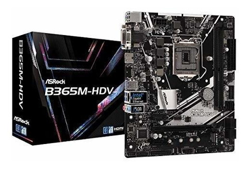 Placa Base Con Chipset Asrock Intel B365, B365m-hdv