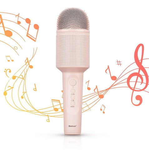 Microfono Inalambrico Bluetooth Karaoke Voz Eco Porttil