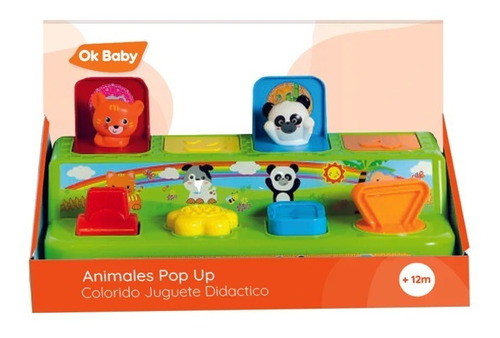 Animales Pop Up Didactico Para Bebes Ok Baby Sharif Express