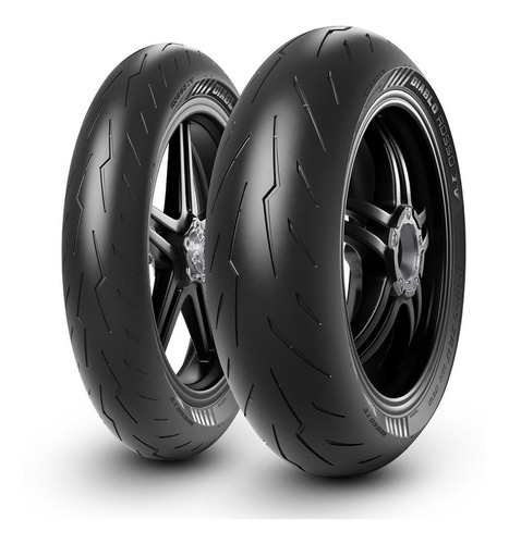 Kit Pneu Pirelli Diablo Rosso Iv S1000xr S1000 Xr 120+190