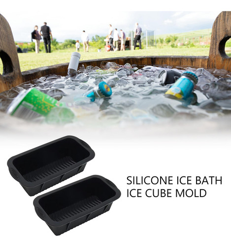Moldes De Hielo De Silicona Para Baños De Hielo Molde De Lad