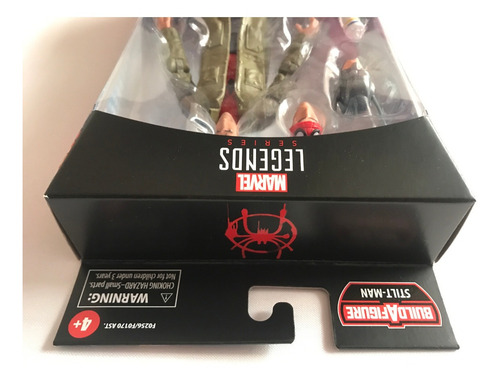 Peter Benjamin Parker Marvel Legends Spiderman Spiderverse (Usado)