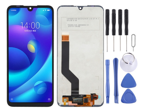 Wa1 Pantalla Lcd Tft Negra For Xiaomi Mi Play Con