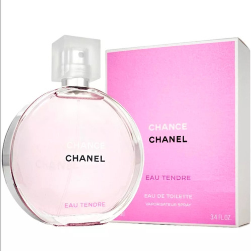 Perfume Mujer Chanel Chance Caja Rosada 100ml