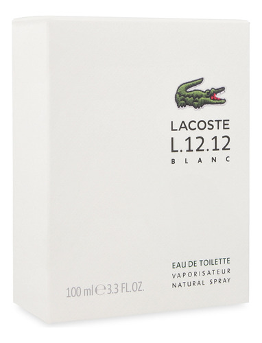 Lacoste L.12.12 Blanc Tradicional Edt 100ml Hombre