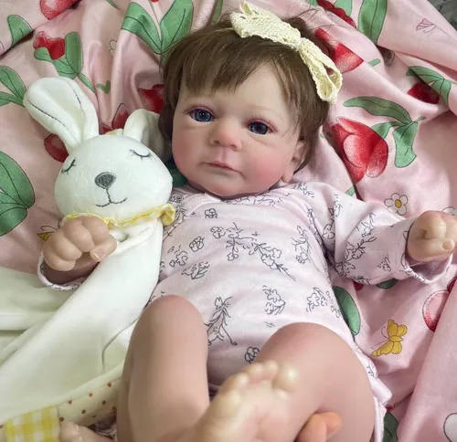 Muñecas Reborn, Niña Recién Nacida Realista.