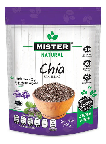 Chía 250g - Mister Natural