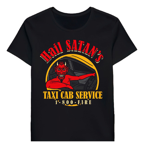 Remera Servicio De Taxi De Satanas 85769165