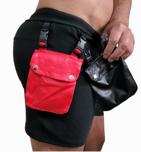 Shorts Com 2 Bolsos Removível