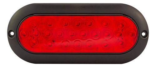 Plafón Posterior 24 Led's Alta / Baja Rojo Mate Tunelight