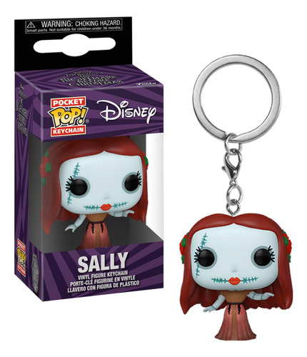 Sally Extraño Mundo De Jack Funko Pocket Pop Llavero