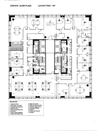 Imagen 11 de 11 de 800 M2 De Piso Completo En Alquiler En Torre Alem Plaza. Totalmente Instalado. Ochococheras Fijas