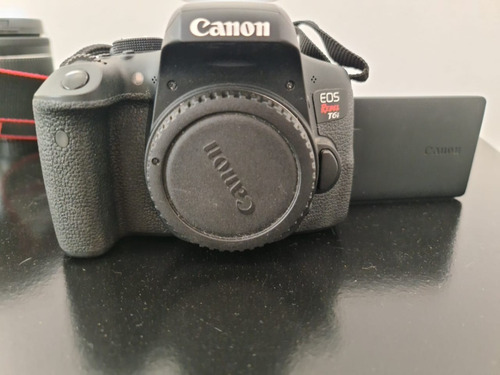 Canon T6i Corpo + Bateria + Carregador