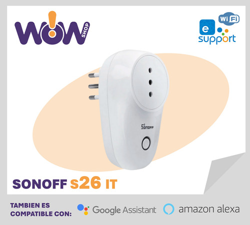 Sonoff S26 - Enchufe Inteligente Wifi