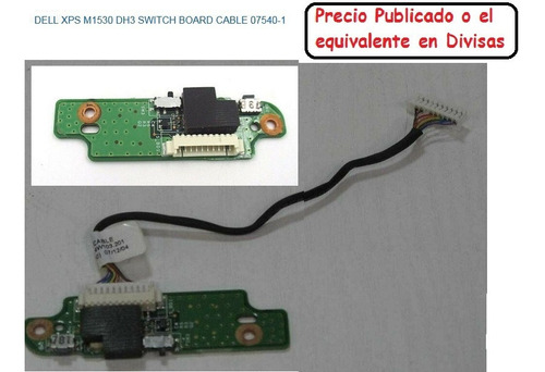 Dell Xps M1530 Switch Board Y Su Cable 07540-1 