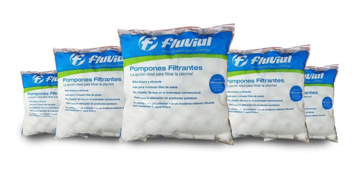 Pompones Filtrantes Fluvial Para Filtro Vulcano Vc50