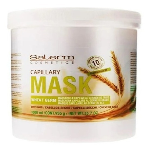 Salerm Mascarilla Germen De Trigo 1000ml Super Hidratante