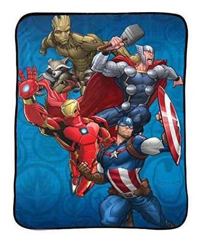 Manta De Ropa De Cama Para Niños Marvel Avengers Blanket: 46 | Envío gratis
