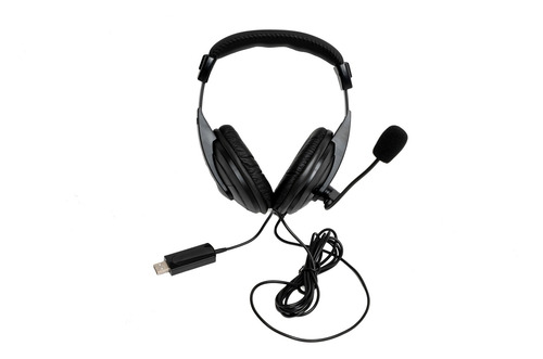 Imagen 2 de 8 de Auriculares Gamer Hügel Multimedia Microfono Usb Pc Cuota
