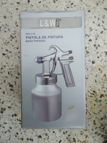 Pistola De Pintar Aire Continuo Baja Presion Max 50 Psi