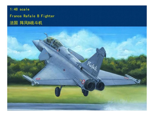 Kit De Maqueta Hobbyboss 1/48 80317 Para Dassault Rafale B