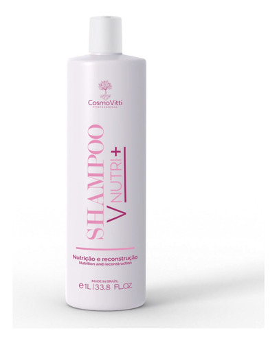 Shampoo V Nutri+ Nutrição E Reconstrução- 1l - Cosmovitti