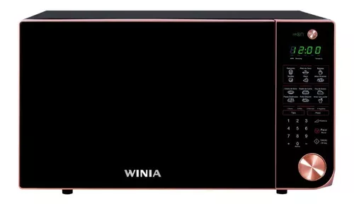 Winia KOR-143HR Horno Microondas 1.4 p3, Diseño Slim, color Rojo