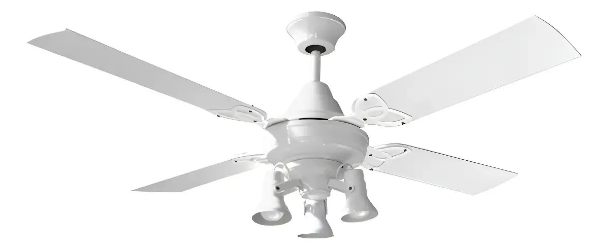 Ventilador Premium Blanco Spot Ruka Madera Martin Y Martin 1.2 M Blanco Madera 4