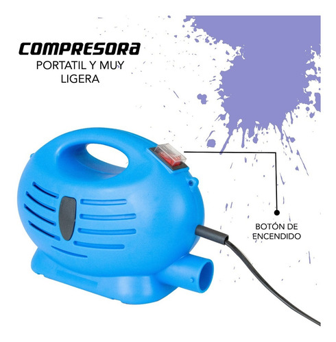 Imagen 7 de 8 de Compresora Pistola Para Pintar Easy Paint Garantia