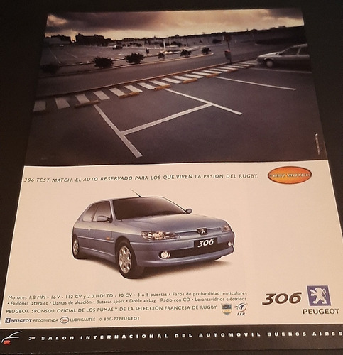 Peugeot 306 Test Match Publicidad