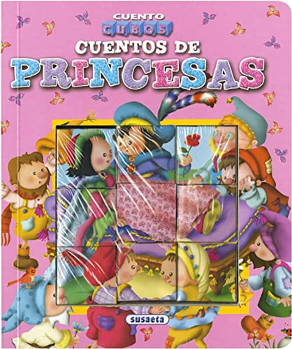 Cuentos de princesas (Cuento cubos), de Susaeta, Equipo. Editorial Susaeta, tapa pasta dura, edición 1 en español, 2017