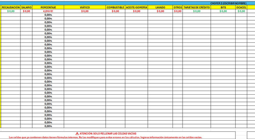 Administrá Tu Taxi Y Ganá Más Con Este Excel