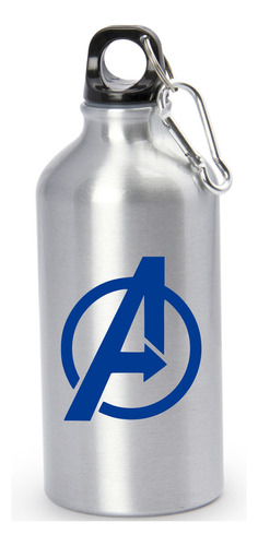 Termo Avengers Vengadores Botilito Caramañola Silver