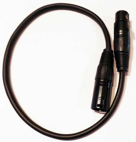 Cable Chicote 50cm Canon Canon Kwc Neon 124 Xlr Por Unidad