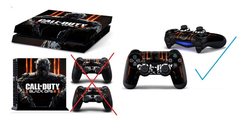Skin Ps4 Total Consola + 2 Controles