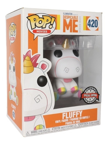 Funko Pop Villano Favorito Fluffy Caja Lastimada Exclusivo