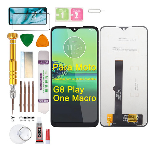 Pantalla Para Motorola Moto G8 Play Xt2015 One Macro Display