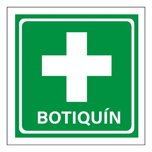 comprar Letrero De Protección Civil Señalamiento Botiquín 1 Pieza