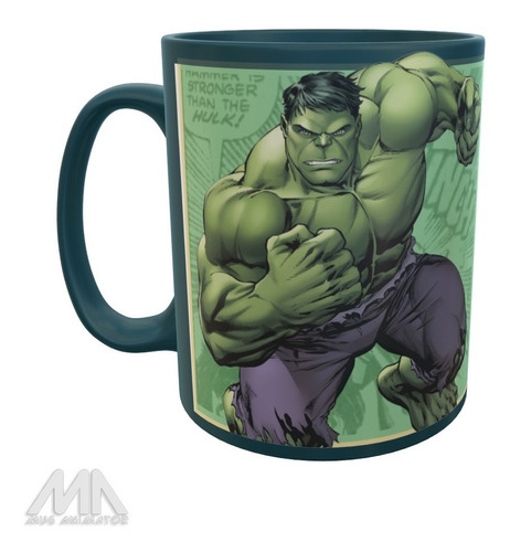 Mug Marvel Hulk Personalizado 