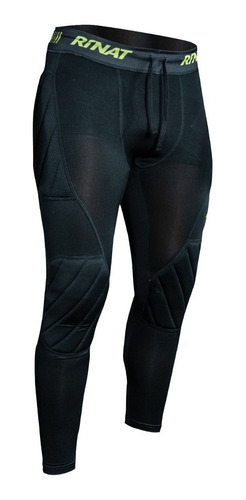 Imagen 2 de 4 de Padded Compression Legging Rinat Para Portero Negro Adulto
