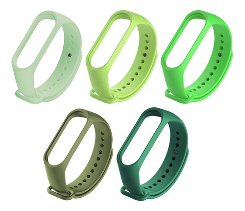 5 Correas Manillas Pulsos Xiaomi Mi Band 4 Xiaomi Mi Band 3