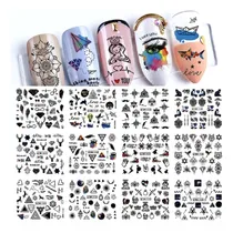 Comprar Sticker Tatuajes Transferencia De Agua Manicura Esotericos