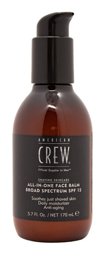 Bálsamo Post Afeitado American Crew Spf 15 Face Balm 150ml